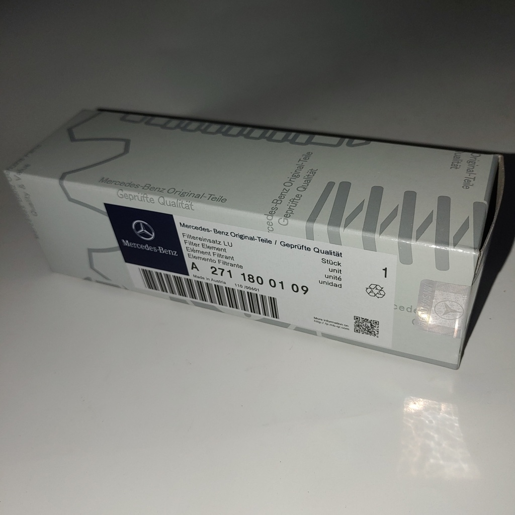 Mercedes Benz, Oil Filter, 2711800109