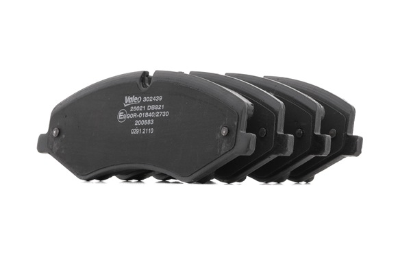 LAND ROVER Brake pad set LR134700 prepared for wear indicator, with accessories, with brake caliper screws
