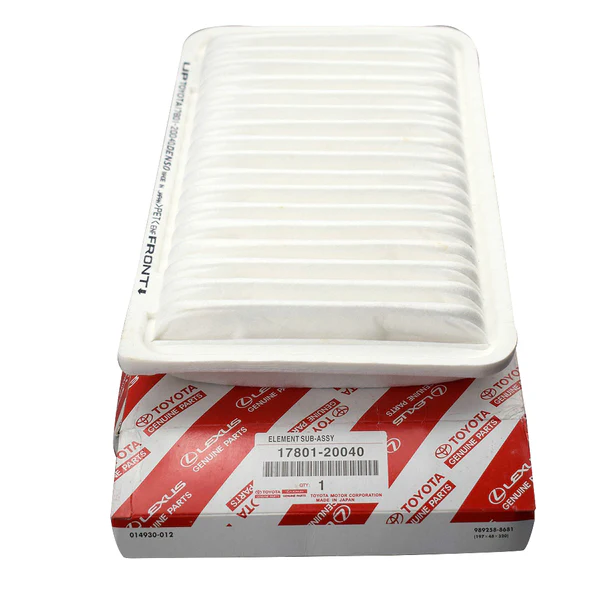 Toyota-Air filter 38mm, 192mm, 316mm.