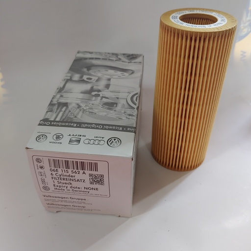 [06E115562A] Audi/VW, Oil Filter with gaskets/seals, Filter Insert, 06E115562A