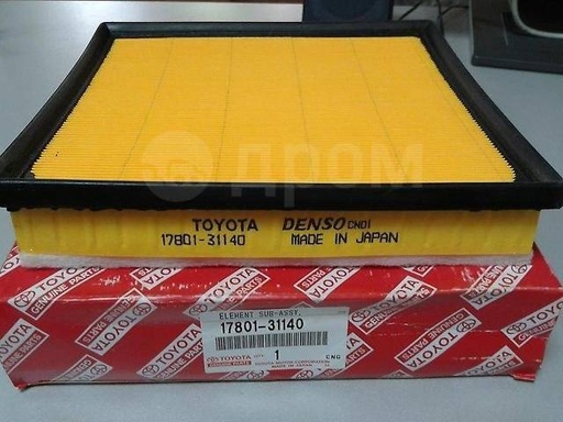 [17801-31140] LEXUS, Air Filter Insert,17801-31140