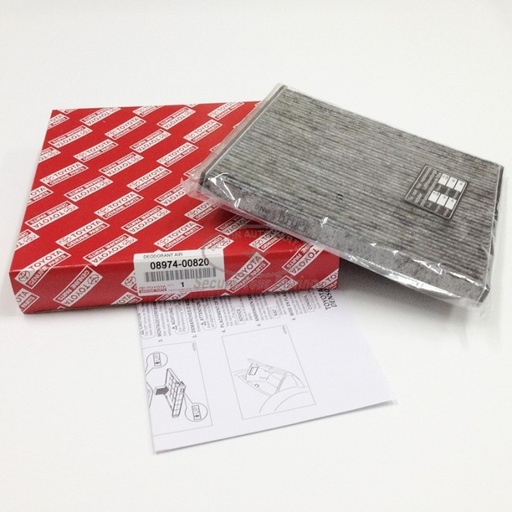 [08974-00820] Toyota, Pollen Filter, Filter Insert 08974-00820