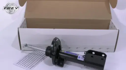 [2033206530] Mercedes, Shock Absorber Front Axle, Gas Pressure, Twin-Tube, Suspension Strut, Top pin, Bottom Plate